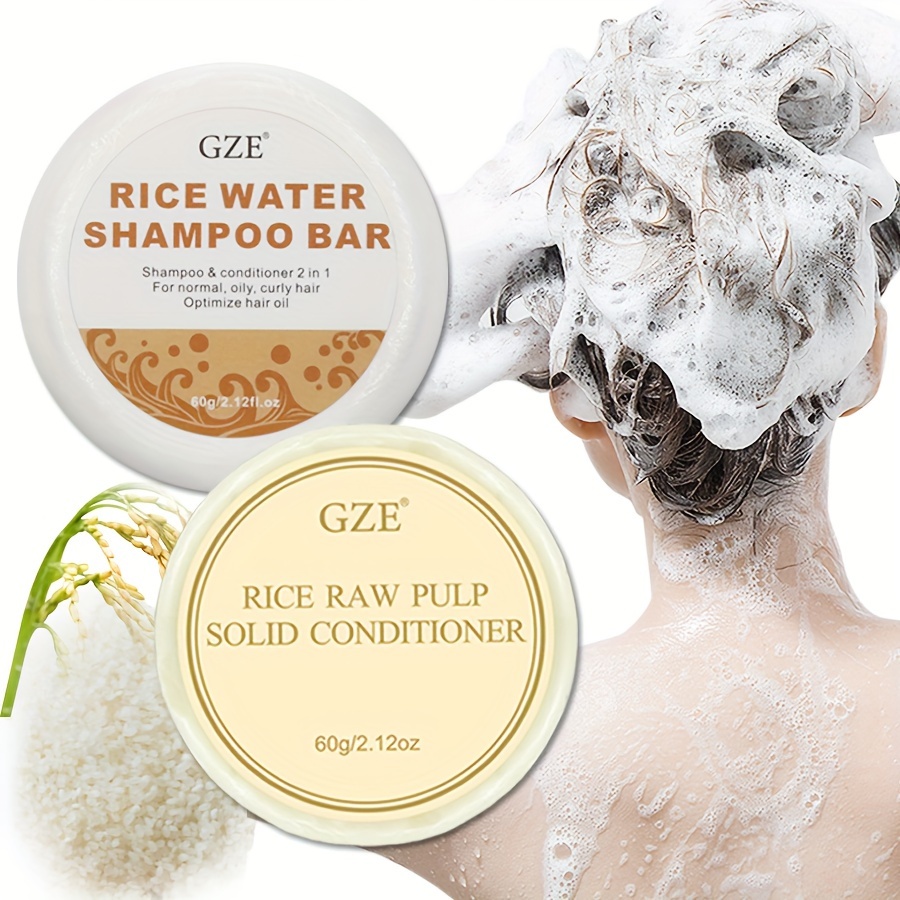 Hair Care Treatment - GZE-barra de champú con agua de
