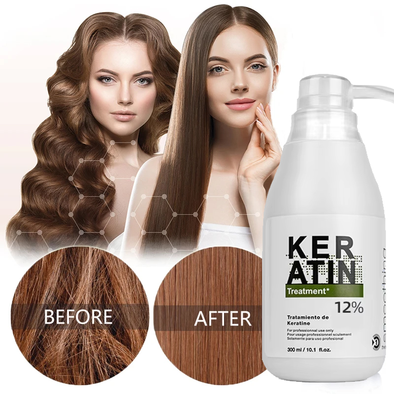 Hair Care Keratin Shampoo - PURC-Tratamiento de queratina profesional para alisar