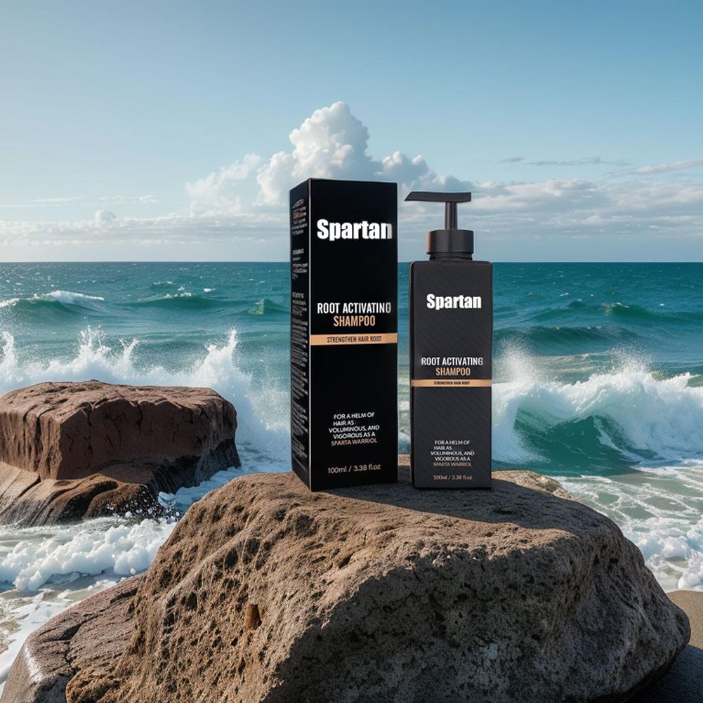 Hair Care Dandruff - Champú activador de raíces espartanas, serie