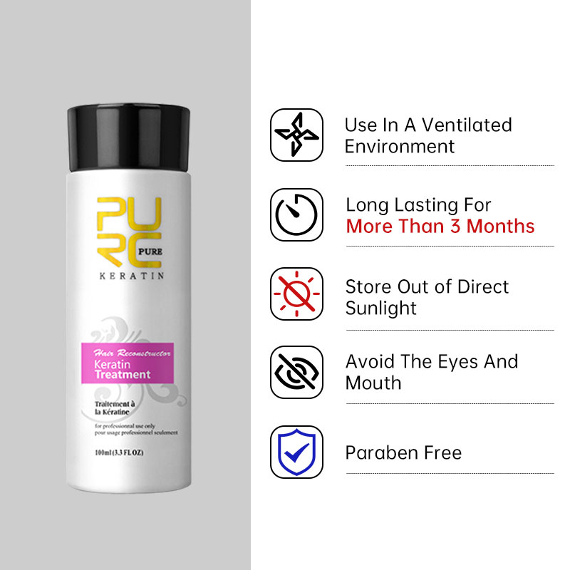 PURC tratamiento de queratina  - Hair Care Keratin Shampoo reseña y precio