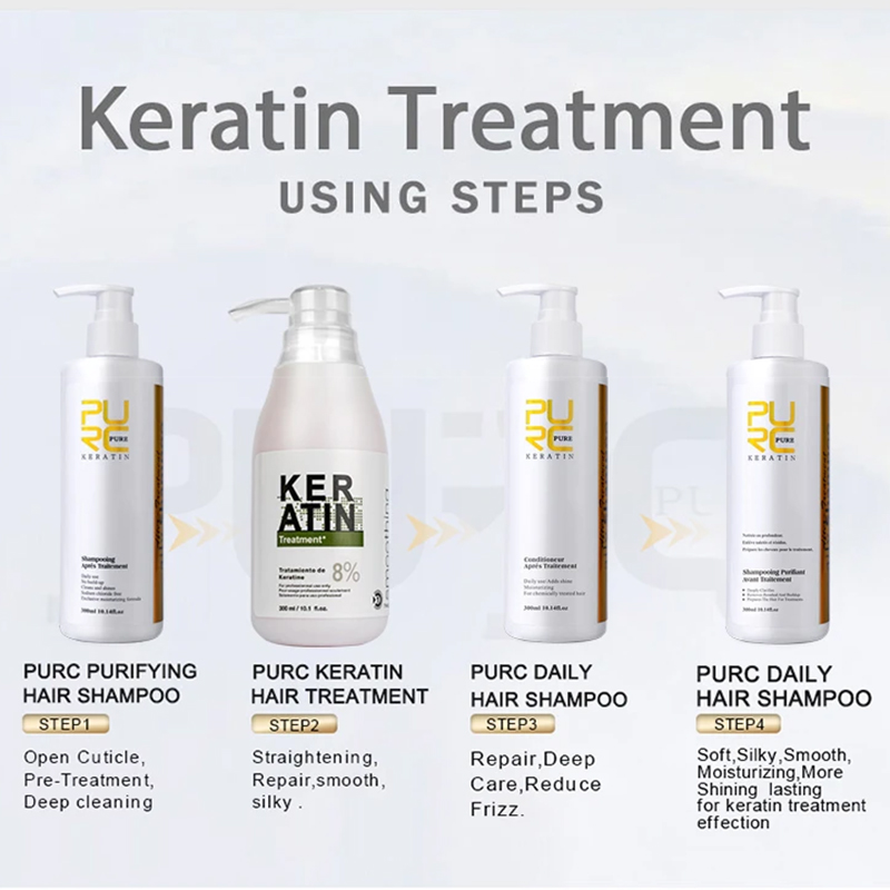 PURC Champú diario Tratamiento - Hair Care Keratin Shampoo reseña y precio