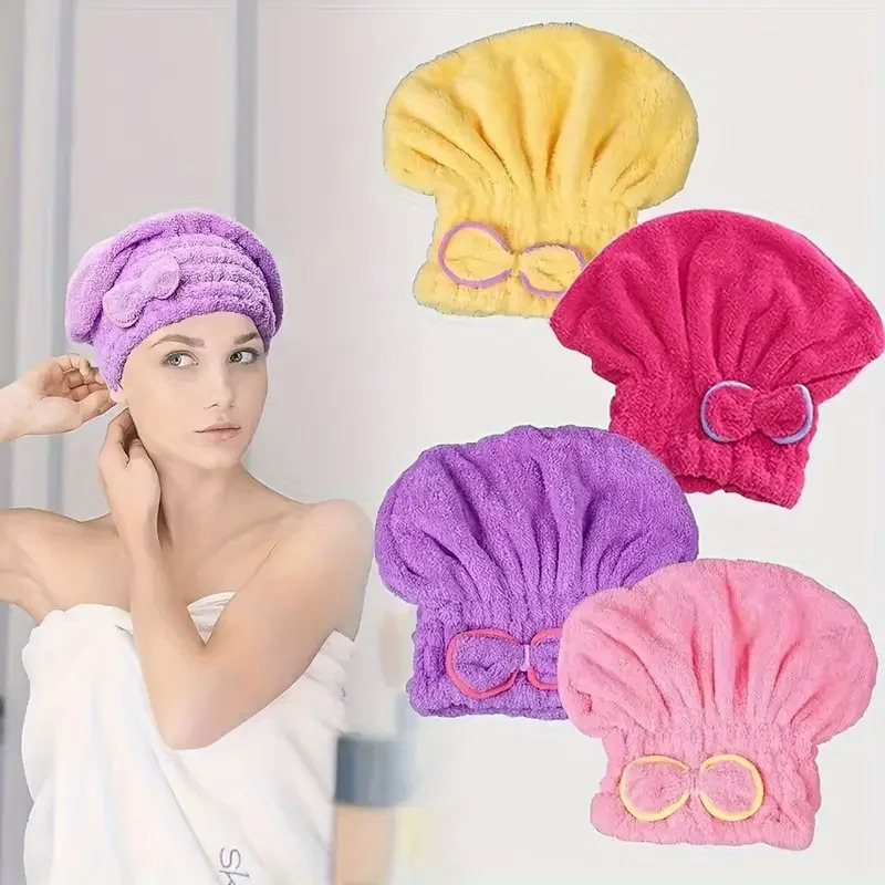 Gorro de secado rápido para mu - Hair Turban Towel reseña y precio
