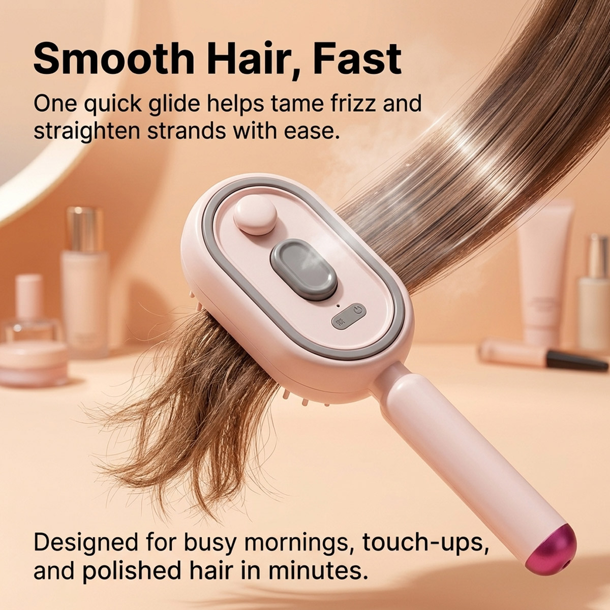 Peine Eléctrico Autolimpiante  - Hair Care Is Self Care reseña y precio