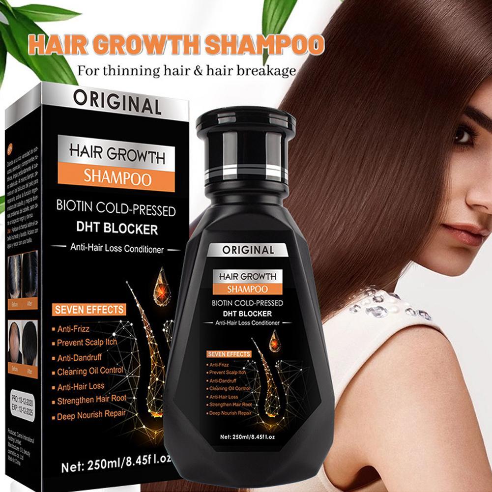 Champú de biotina de 250ML con - Hair Care Dandruff reseña y precio