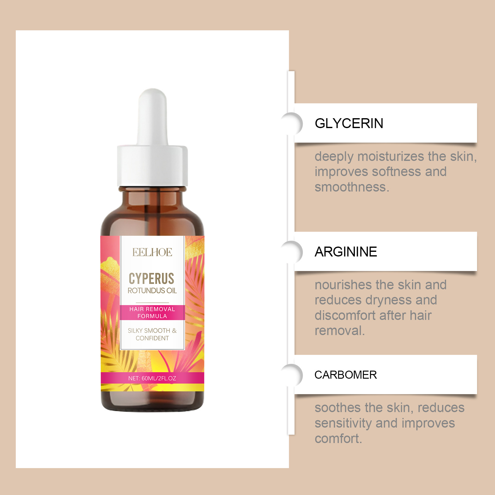 Aceite de Cyperus Rotundus par - Hair Care Cream reseña y precio