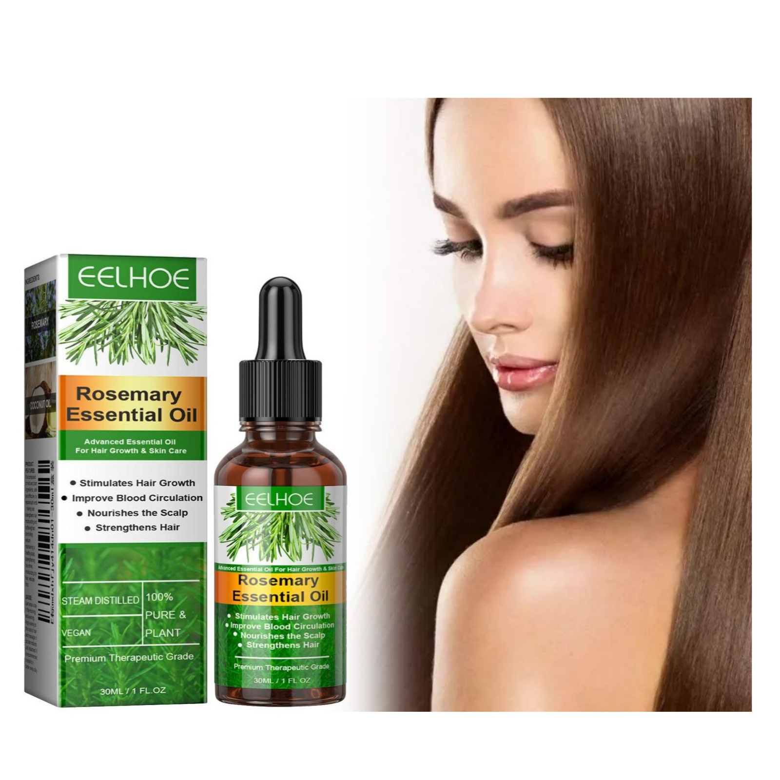 Eelhoe-aceite esencial para el - Hair Care Treatment reseña y precio
