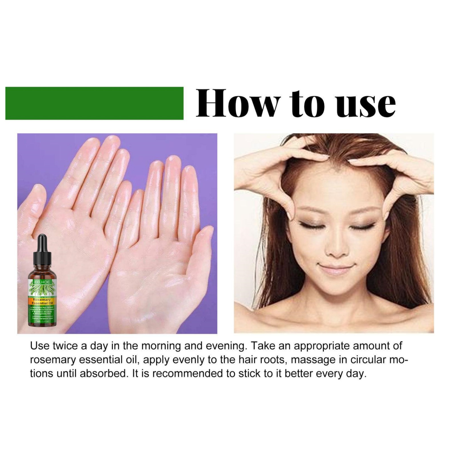 Eelhoe-aceite esencial para el - Hair Care Treatment reseña y precio