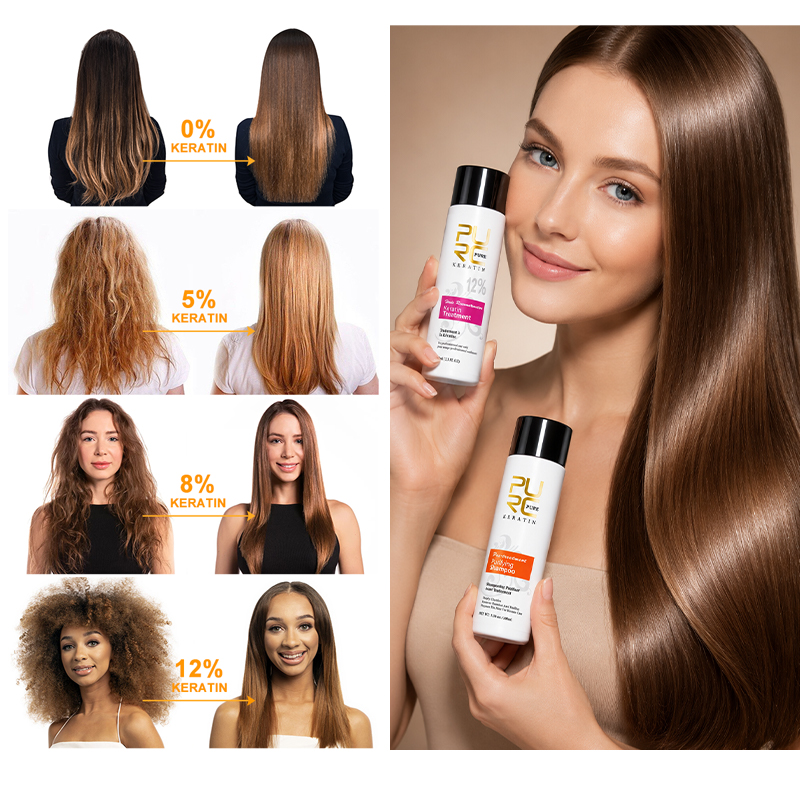 Tratamiento Capilar de Keratin - Hair Care Keratin Shampoo reseña y precio