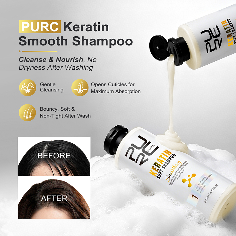 Set de Tratamiento Capilar con - Hair Care Keratin Shampoo reseña y precio