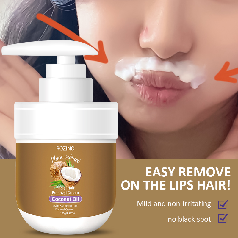 Crema depilatoria para labios  - Hair Care Cream reseña y precio