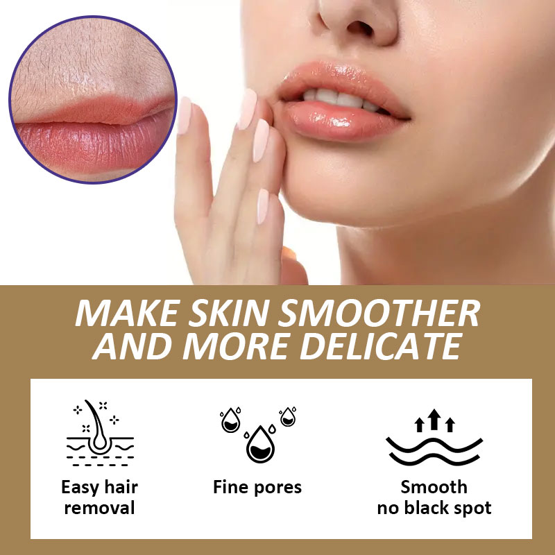 Crema depilatoria para labios  - Hair Care Cream reseña y precio