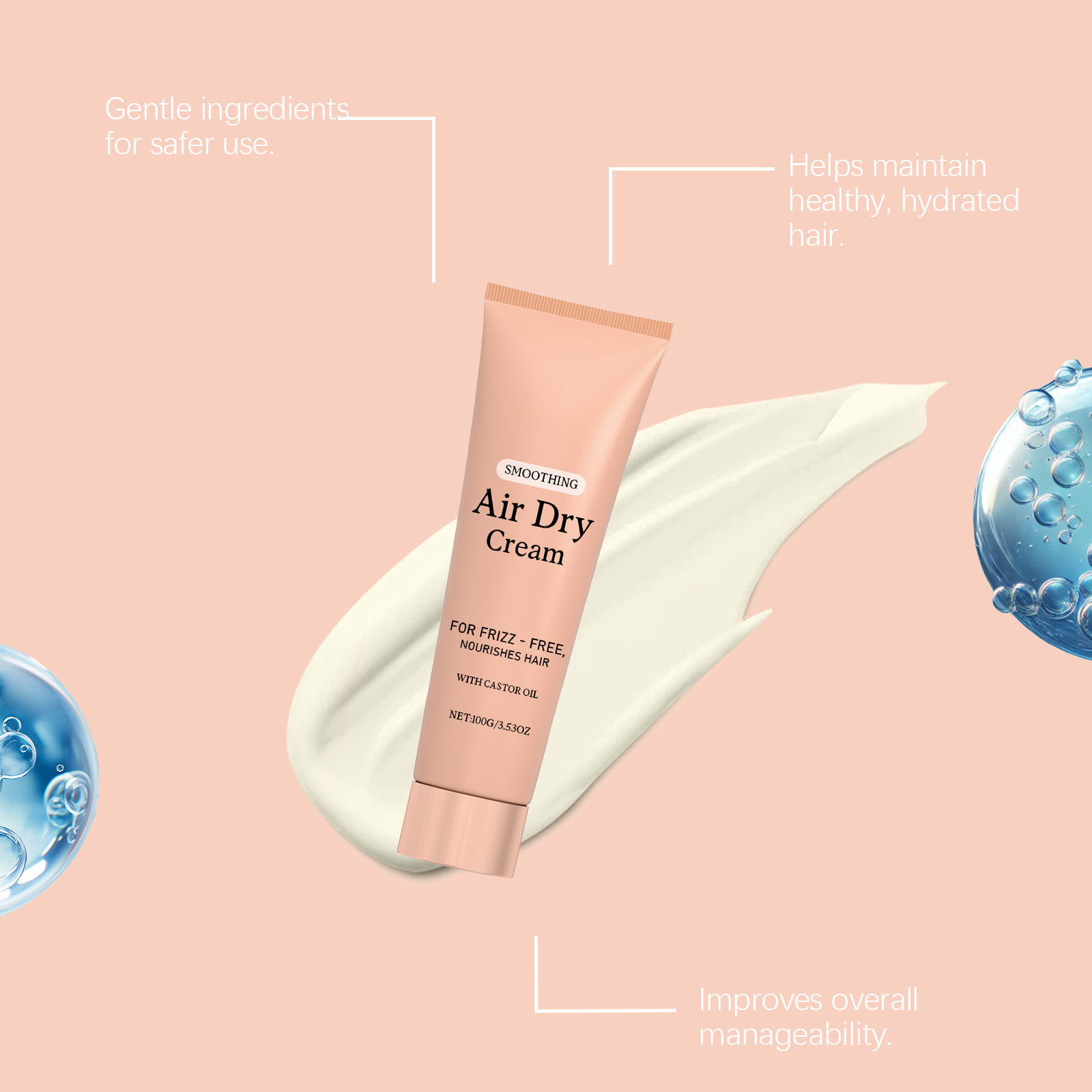 Crema Alisadora para el Cabell - Hair Care Cream reseña y precio