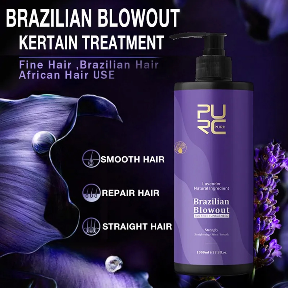 PURC lavanda 12% tratamiento a - Hair Care Keratin Shampoo reseña y precio