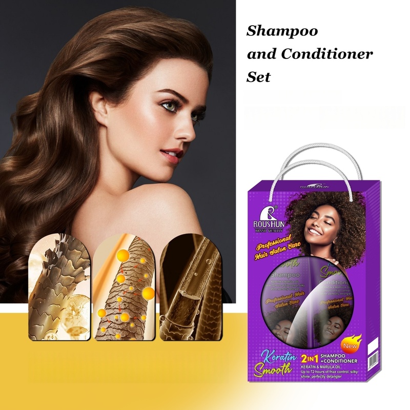 Set de Champú y Acondicionador - Hair Care Keratin Shampoo reseña y precio