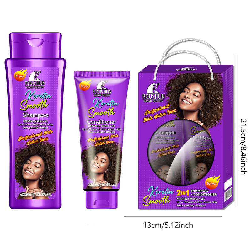 Set de Champú y Acondicionador - Hair Care Keratin Shampoo reseña y precio